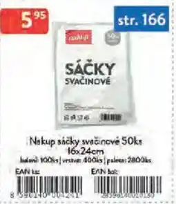 Qanto Nakup sáčky svačinové 50ks nabídka