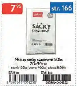Qanto Nakup sáčky svačinové 50ks nabídka