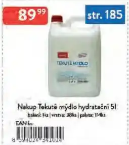 Qanto Nakup Tekuté mýdlo hydratační nabídka