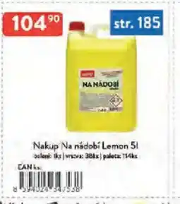 Qanto Nakup Na nádobí Lemon nabídka