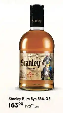 Qanto Stanley Rum 5yo 38% nabídka