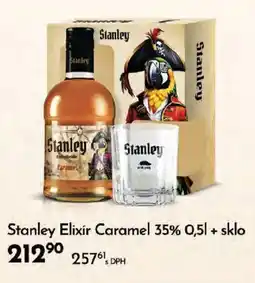 Qanto Stanley Elixir Caramel 35% + sklo nabídka