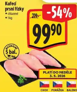 Albert Kuřecí prsní řízky nabídka