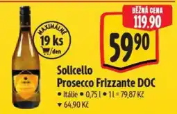 Albert Solicello Prosecco Frizzante DOC nabídka