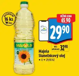 Albert Majola Slunečnicový olej nabídka