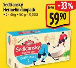 Albert Sedlčanský Hermelín duopack nabídka