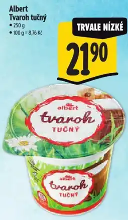 Albert Albert Tvaroh tučný nabídka