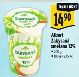 Albert Albert Zakysaná smetana 12% nabídka