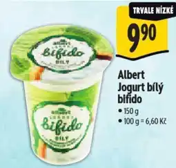 Albert Albert Jogurt bílý bifido nabídka