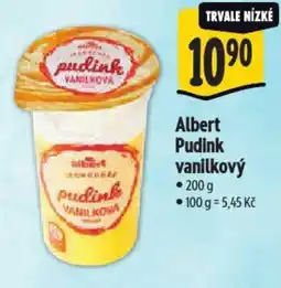 Albert Albert Pudink vanilkový nabídka