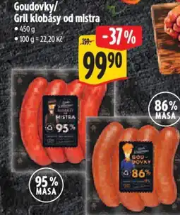 Albert Goudovky/ Gril klobásy od mistra nabídka