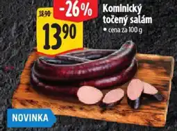 Albert Kominický točený salám nabídka