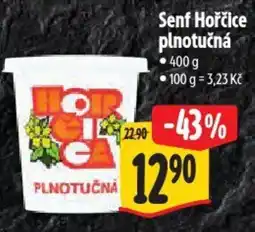 Albert Senf Hořčice plnotučná nabídka