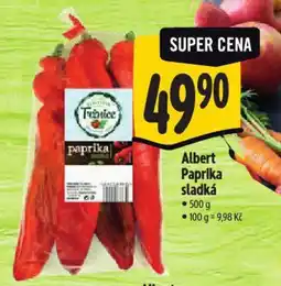 Albert Albert Paprika sladká nabídka
