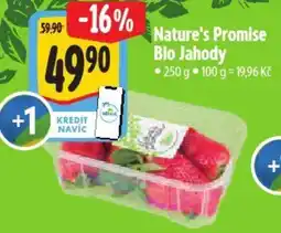 Albert Nature's Promise Bio Jahody nabídka
