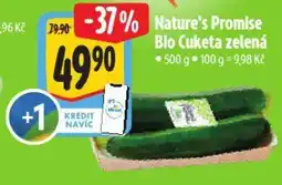 Albert Nature's Promise Bio Cuketa zelená nabídka