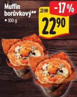 Albert Muffin borůvkový nabídka