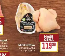 Billa Minikuřátko cena za nabídka