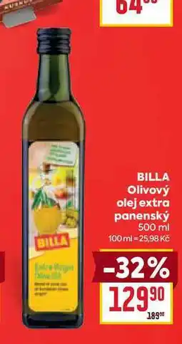Billa BILLA Olivový olej extra panenský nabídka