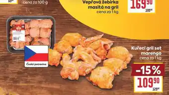Billa Kuřecí gril set marengo cena za nabídka
