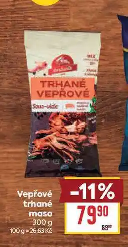 Billa Vepřové trhané maso nabídka