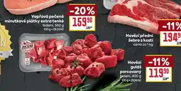 Billa Hovězí guláš porcovaný balení nabídka