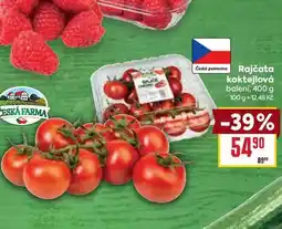 Billa Rajčata koktejlová balení nabídka