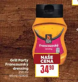 Billa Grill Party Francouzský dressing nabídka