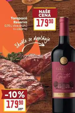 Billa Tarapacá Reserva nabídka