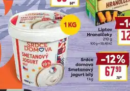 Billa Srdce domova Smetanový jogurt bílý nabídka