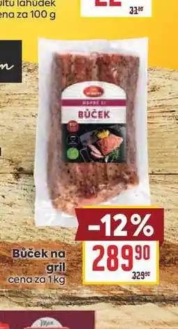 Billa Bůček na gril cena za nabídka
