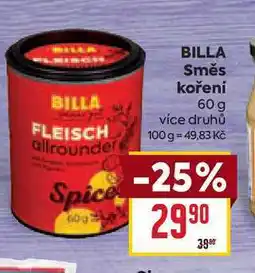 Billa BILLA Směs koření nabídka