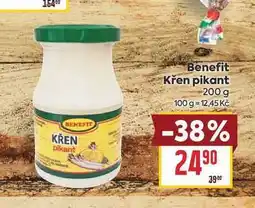 Billa Benefit Křen pikant nabídka