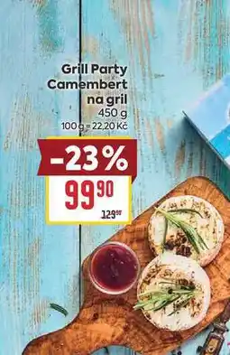 Billa Grill Party Camembert na gril nabídka