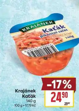 Billa Krajánek Kaťák nabídka