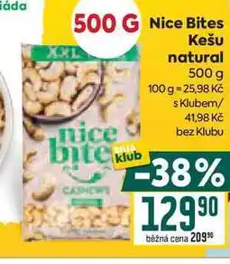 Billa Nice Bites Kešu natural nabídka