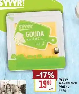 Billa Sýýýr Gouda 48% Plátky nabídka