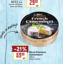 Billa BILLA Premium Camembert nabídka