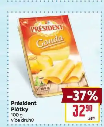 Billa Président Plátky nabídka