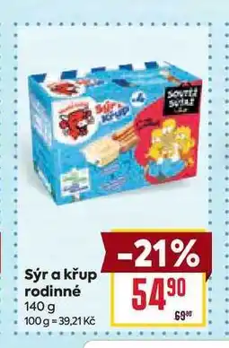 Billa Sýr a křup rodinné nabídka