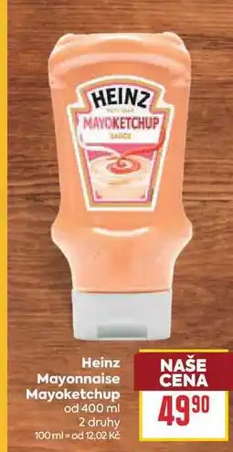 Billa Heinz Mayonnaise Mayoketchup od nabídka