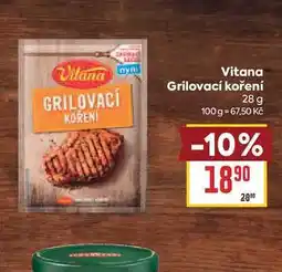 Billa Vitana Grilovací koření nabídka