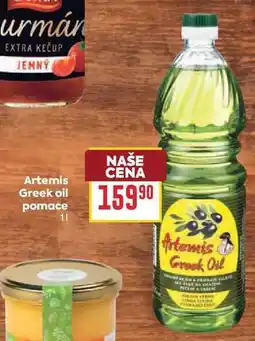 Billa Artemis Greek oil pomace nabídka