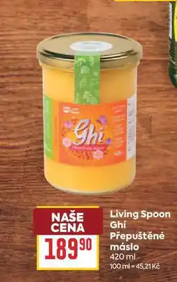 Billa Living Spoon Ghi Přepuštěné máslo nabídka