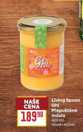 Billa Living Spoon Ghi Přepuštěné máslo nabídka