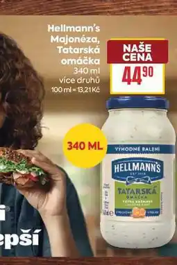Billa Hellmann's Majonéza, Tatarská omáčka nabídka