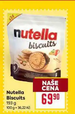 Billa Nutella Biscuits nabídka