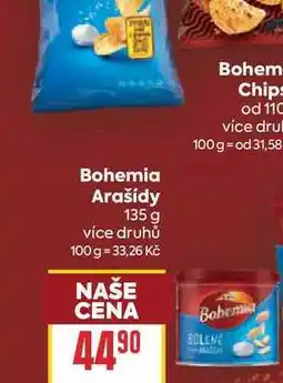Billa Bohemia Arašídy nabídka