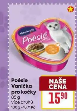 Billa Poésie Vanička pro kočky nabídka