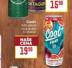 Billa Cool+ 0,51, plech nabídka